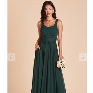 Jan Bridesmaid Dress - Emerald (Never Worn)